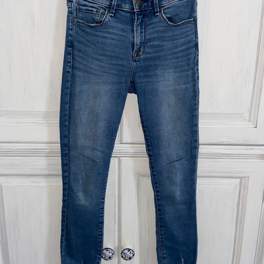 Abercrombie & Fitch Dark Blue Skinny Jeans